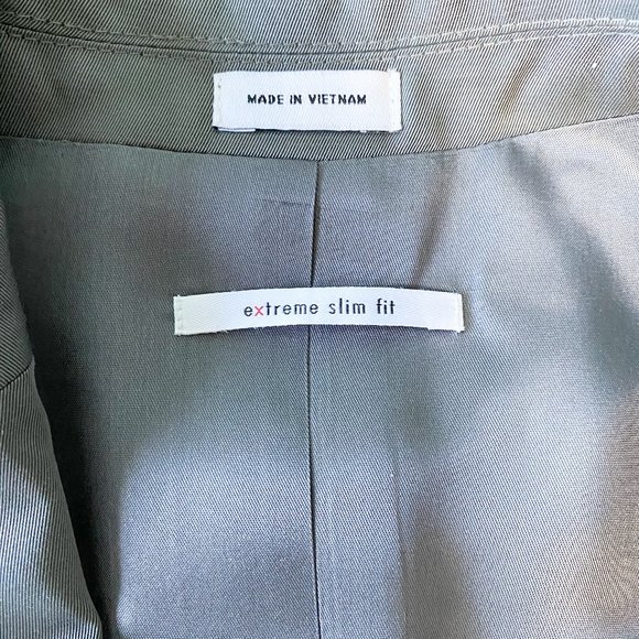 Calvin Klein Extreme Slim Fit Blazer, Small - Picture 6 of 7